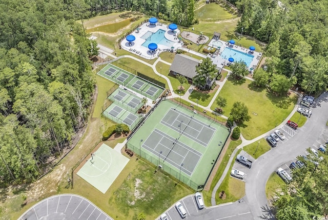 104 Splendor Cir, Murrells Inlet, SC 29576 - aerial view of a pool area