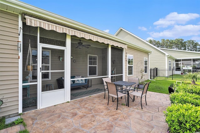 505 Joy Way Ct, Longs, SC 29568 - view of patio / terrace with outdoor dining space