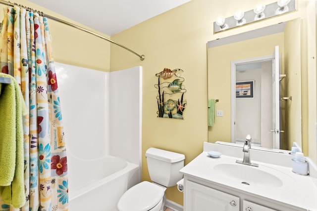 4002 Acorn Way N, Myrtle Beach, SC 29582 - full bathroom featuring vanity and shower / tub combo with curtain