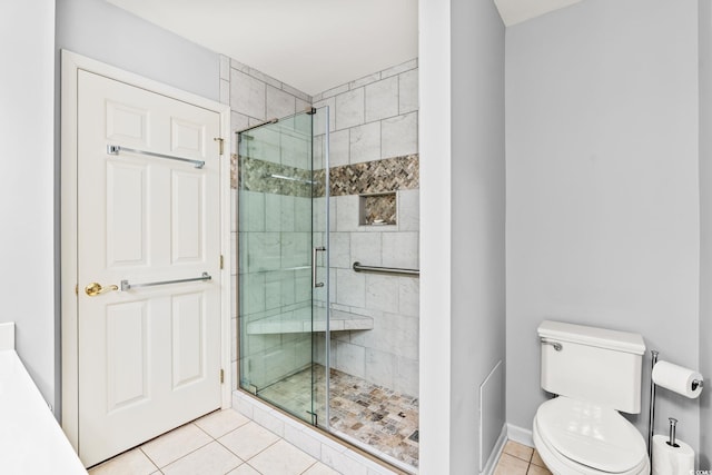 4002 Acorn Way N, Myrtle Beach, SC 29582 - full bathroom with tile patterned flooring and a stall shower