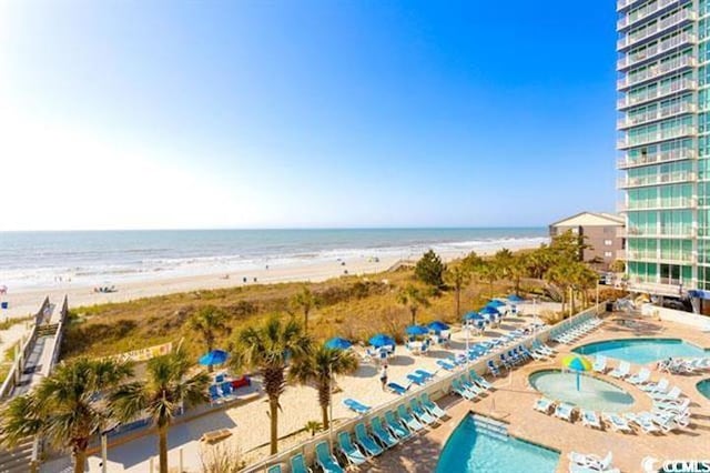 304 N Ocean Blvd Unit 1113, North Myrtle Beach, SC 29582 - water view with nearby beach