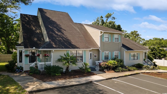 1422 Baldwin Ct Unit 1422, Little River, SC 29566 - view of front of home with uncovered parking and a shingled roof