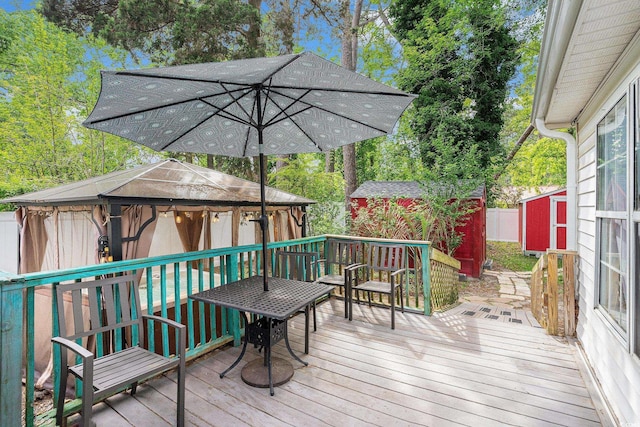 1205 King St, Myrtle Beach, SC 29577 - deck with a gazebo