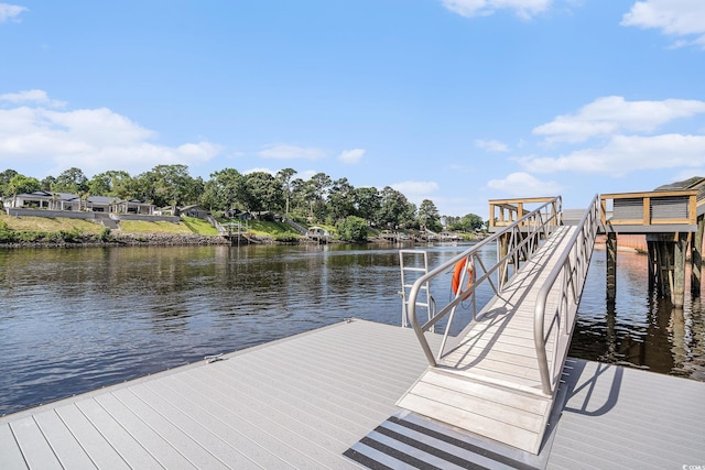 2180 Waterview Dr Unit 725, North Myrtle Beach, SC 29582 - dock area with a water view