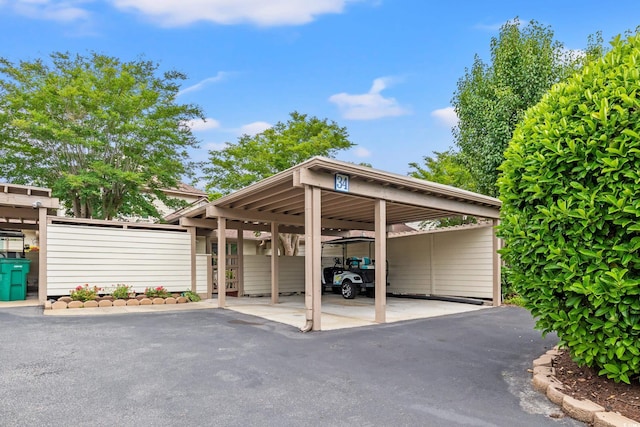 430 Ocean Creek Dr Unit 2534, Myrtle Beach, SC 29572 - view of covered parking lot