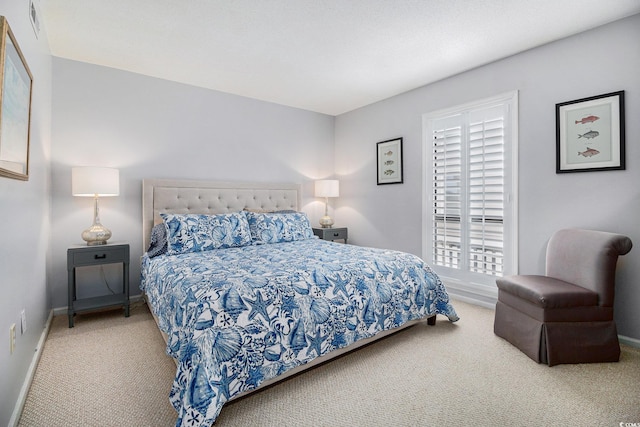 1801 N Ocean Blvd Unit Q-2, North Myrtle Beach, SC 29582 - carpeted bedroom with baseboards