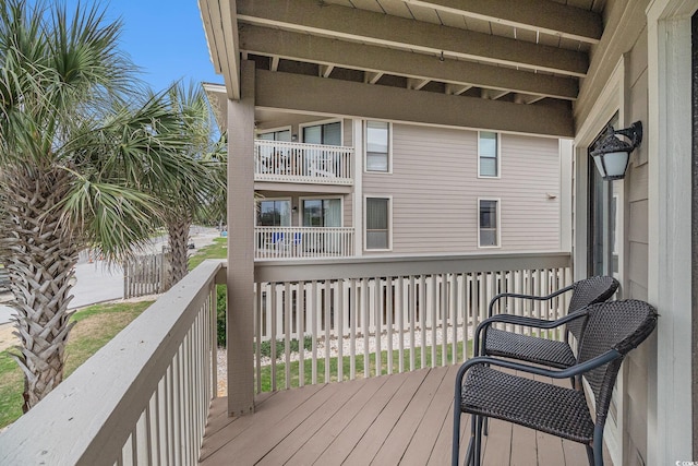 1801 N Ocean Blvd Unit Q-2, North Myrtle Beach, SC 29582 - view of deck