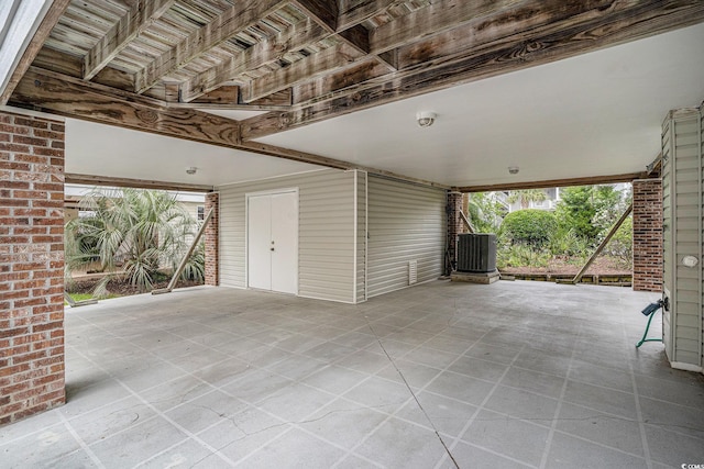 212 Millwood Dr, Surfside Beach, SC 29575 - view of patio / terrace featuring central air condition unit