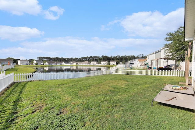 1209 Eagle Creek Dr, Myrtle Beach, SC 29588 - view of yard featuring a water view and a residential view