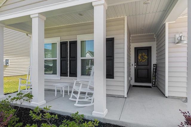 179 Empyrean Cir, Myrtle Beach, SC 29588 - view of exterior entry with covered porch