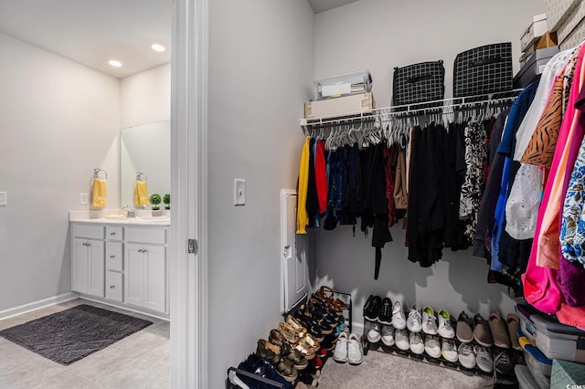 179 Empyrean Cir, Myrtle Beach, SC 29588 - walk in closet featuring tile patterned floors