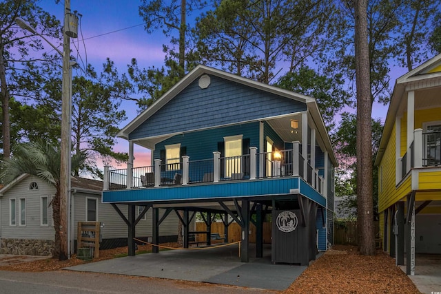 6001-1737 S Kings Hwy, Myrtle Beach, SC 29575 - coastal inspired home featuring a carport
