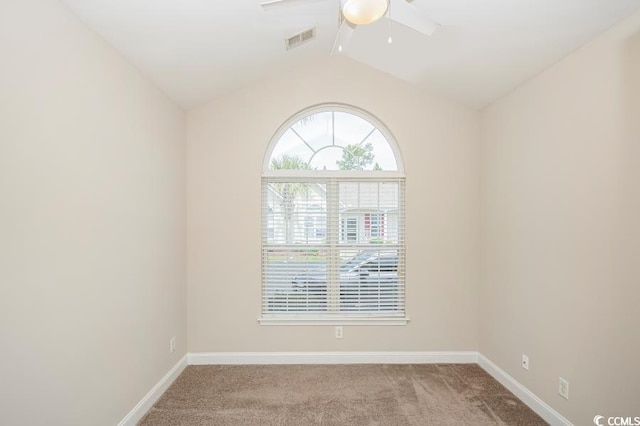 908 Wrigley Dr Unit 17-317-3G, Myrtle Beach, SC 29588 - unfurnished room with light carpet and a ceiling fan