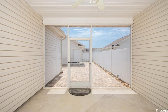 908 Wrigley Dr Unit 17-317-3G, Myrtle Beach, SC 29588 - view of patio with ceiling fan