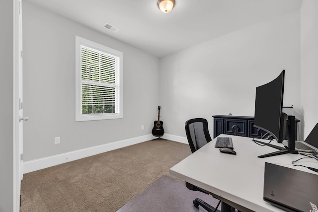 340 Scottsdale Ct, Murrells Inlet, SC 29576 - carpeted home office featuring baseboards