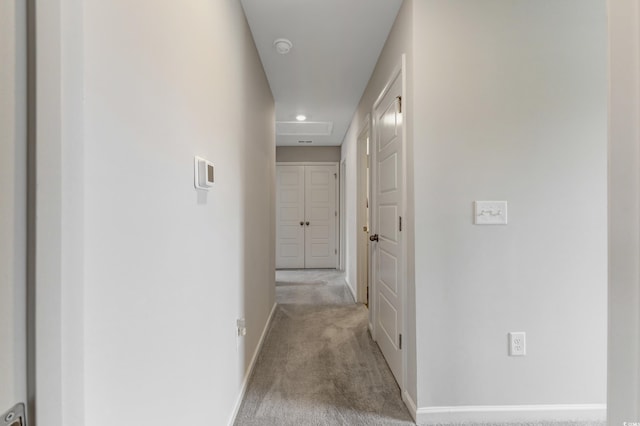 120 Carolina Lakes Blvd, Myrtle Beach, SC 29588 - hallway featuring carpet, baseboards, and recessed lighting