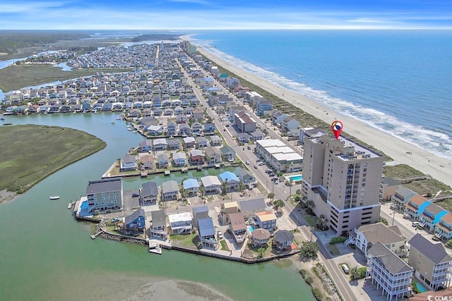 4103 N Ocean Blvd N Unit 204, North Myrtle Beach, SC 29582 - drone / aerial view of a large body of water