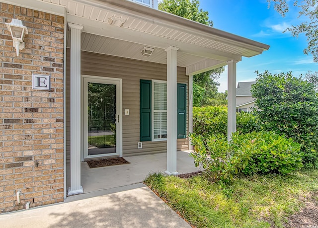 751 Painted Bunting Dr Unit E, Murrells Inlet, SC 29576 - doorway to property with a porch