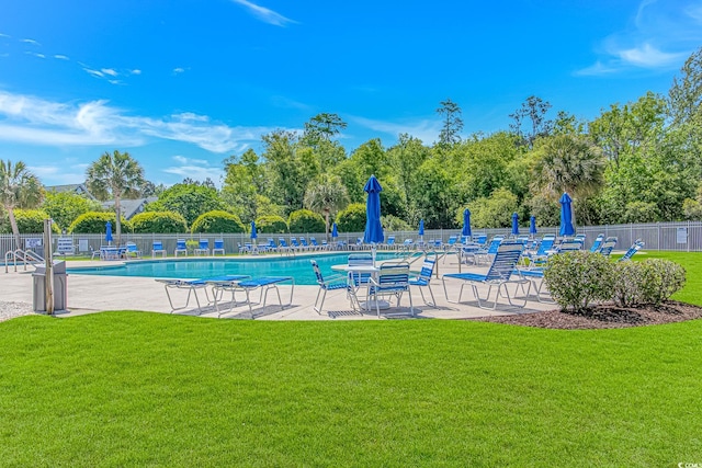 751 Painted Bunting Dr Unit E, Murrells Inlet, SC 29576 - community pool with a patio area
