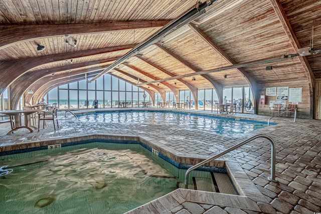 9550 Shore Dr Unit 529, Myrtle Beach, SC 29572 - view of indoor community pool