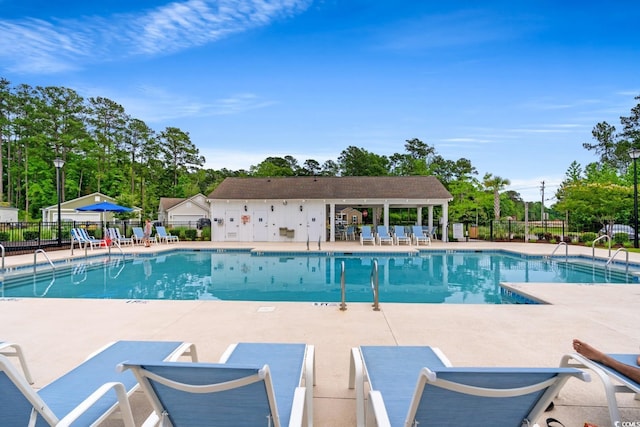 720 Little Fawn Way, Myrtle Beach, SC 29579 - community pool with a patio area and a sink
