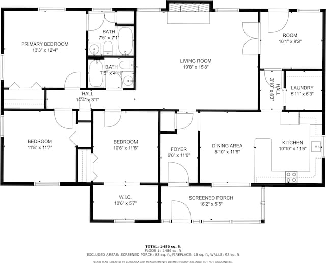 302 Silver Fox Trl, Myrtle Beach, SC 29588 - home floor plan