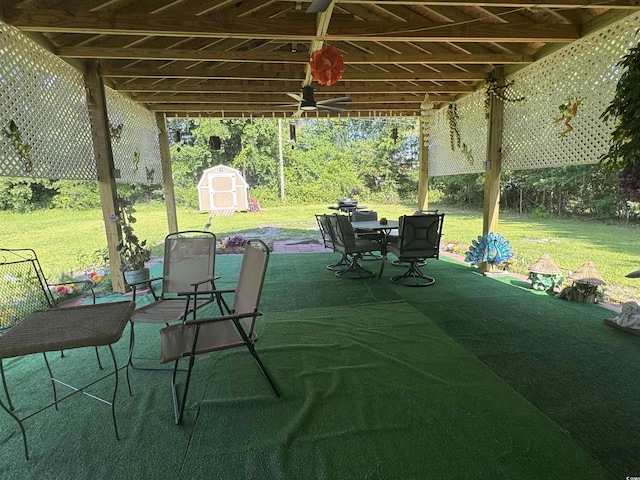 304 S Magnolia Ave, Andrews, SC 29510 - view of patio / terrace