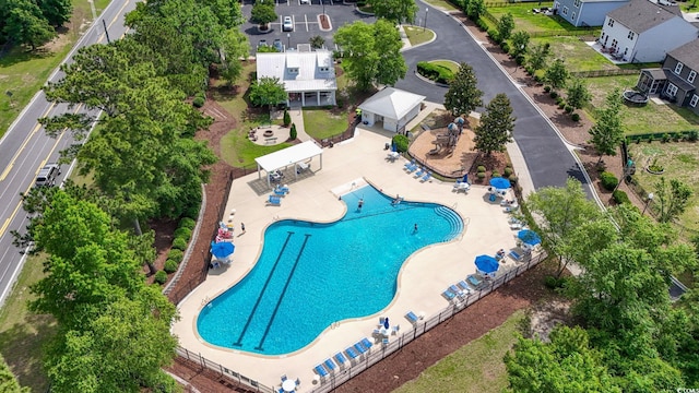 148 Long Leaf Pine Dr, Conway, SC 29526 - drone / aerial view of a pool area