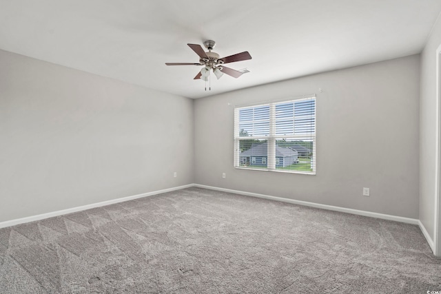 148 Long Leaf Pine Dr, Conway, SC 29526 - carpeted spare room with ceiling fan and baseboards