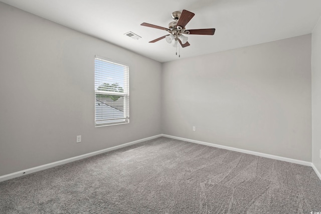 148 Long Leaf Pine Dr, Conway, SC 29526 - carpeted spare room featuring baseboards and ceiling fan