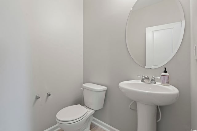 148 Long Leaf Pine Dr, Conway, SC 29526 - bathroom with toilet, baseboards, and a sink