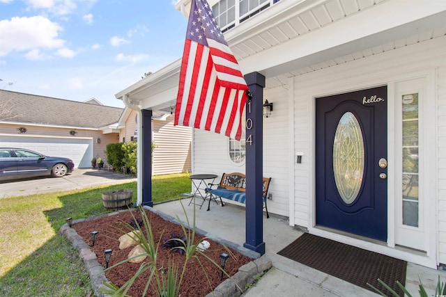 104 Clovis Cir, Myrtle Beach, SC 29579 - entrance to property featuring a porch