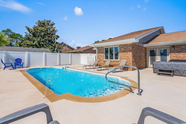 502 Garden Dr, Surfside Beach, SC 29575 - view of pool with a patio area and a fenced backyard