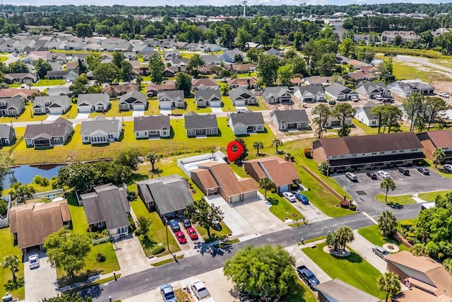 502 Garden Dr, Surfside Beach, SC 29575 - aerial view of residential area with a large body of water