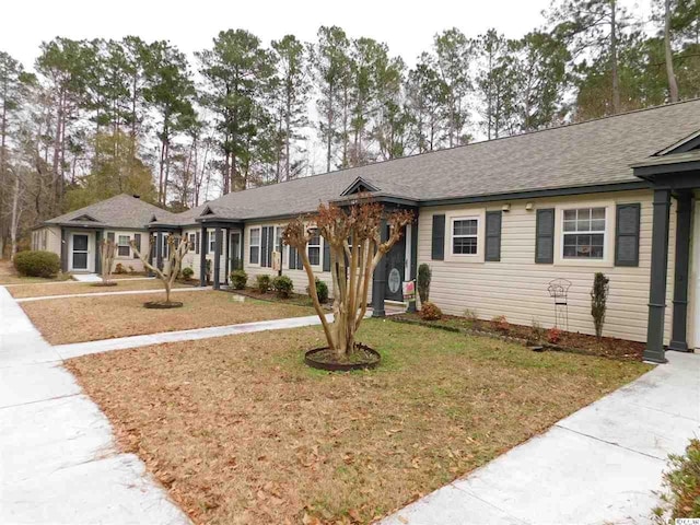 6805 Creekwatch Rd Unit 105, Myrtle Beach, SC 29588 - single story home featuring a front yard
