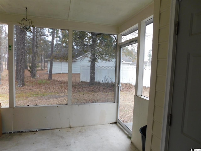6805 Creekwatch Rd Unit 105, Myrtle Beach, SC 29588 - view of unfurnished sunroom
