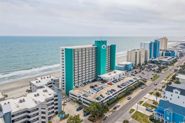 1210 N Waccamaw Dr Unit 1105, Murrells Inlet, SC 29576 - bird's eye view of expansive beach