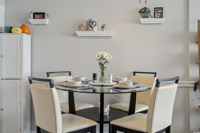 1210 N Waccamaw Dr Unit 1105, Murrells Inlet, SC 29576 - view of dining area