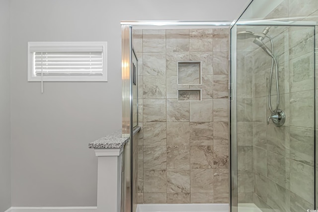 3539 Harrelson Ave, Loris, SC 29569 - bathroom with a stall shower