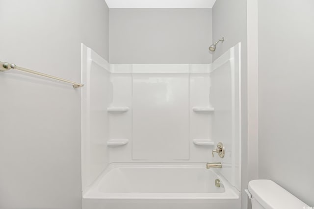 3539 Harrelson Ave, Loris, SC 29569 - bathroom with toilet and shower / bathtub combination
