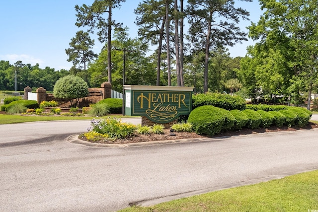2567 Lake Vista Dr, Little River, SC 29566 - community / neighborhood sign with view of scattered trees