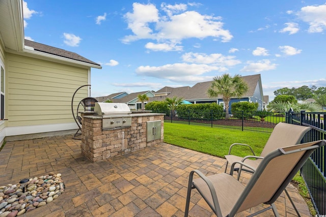 2300 Lark Sparrow St, Myrtle Beach, SC 29577 - view of patio / terrace featuring a residential view