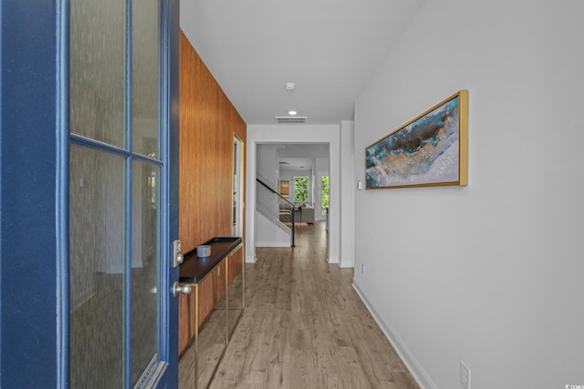 1168 Baker Creek Loop, Myrtle Beach, SC 29579 - corridor with light wood-type flooring and baseboards