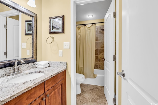 201 Westleton Dr Unit 10-I, Myrtle Beach, SC 29572 - full bathroom with vanity, tile patterned floors, toilet, and shower / tub combo