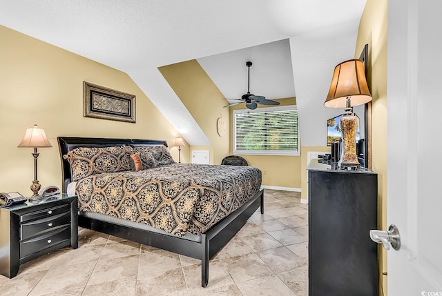 201 Westleton Dr Unit 10-I, Myrtle Beach, SC 29572 - bedroom with baseboards and a ceiling fan