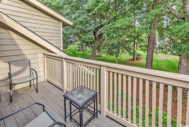 201 Westleton Dr Unit 10-I, Myrtle Beach, SC 29572 - view of wooden deck