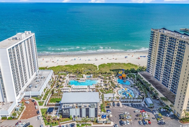 201 Westleton Dr Unit 10-I, Myrtle Beach, SC 29572 - aerial view of a pool area and extended coastline