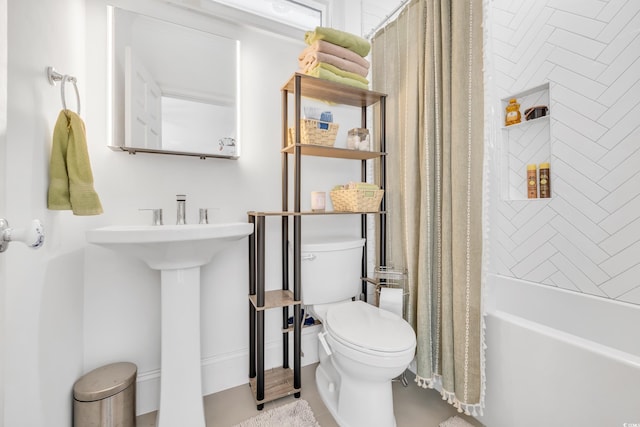 2382 Waverly Rd, Pawleys Island, SC 29585 - full bath with toilet and shower / tub combo