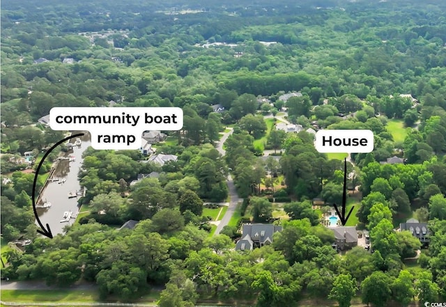 2382 Waverly Rd, Pawleys Island, SC 29585 - bird's eye view