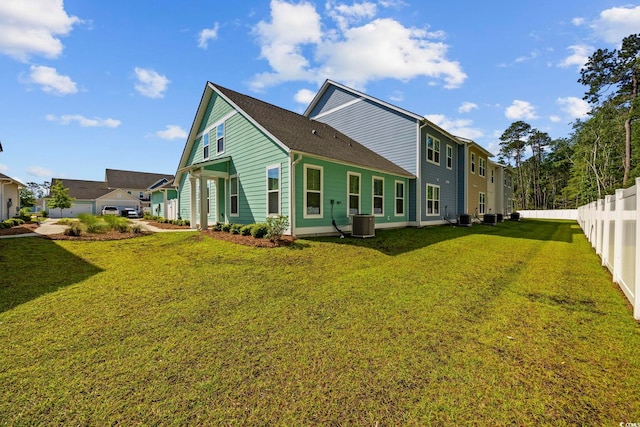 2475 Blue Crane Cir Unit 106, Myrtle Beach, SC 29577 - back of property with central AC unit
